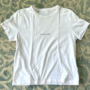 Everlane 100% organic cotton white shirt size small